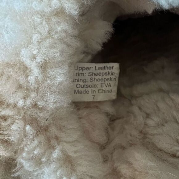 Nuknuuk Slippers Soft Lined Cushioned Womens Size 9 Cozy Comfy Brown Sheepskin L - Picture 5 of 6